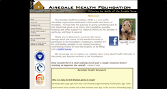 Desktop Screenshot of airedalehealthfoundation.org